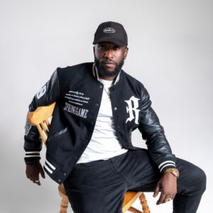Spring Game Varsity Jacket- Black